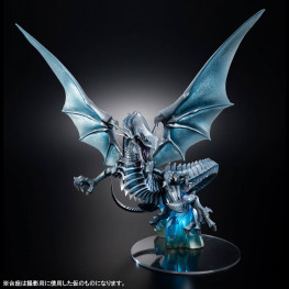 Yu-Gi-Oh! Duel Monsters Art Works Monsters PVC socha Blue Eyes White Dragon Holographic Edition 28 cm
